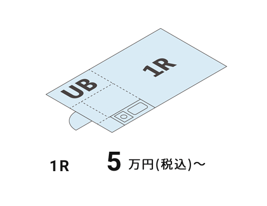 1R 5万円(税込)～